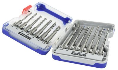 Mallette de 14 forets béton SDS+ - TIVOLY