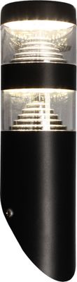 Applique extérieur LED Castellane anthracite IP44 1000 lumens blanc chaud - ARLUX