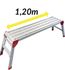 Plateforme de travail PL120 télescopique aluminium - HAILO