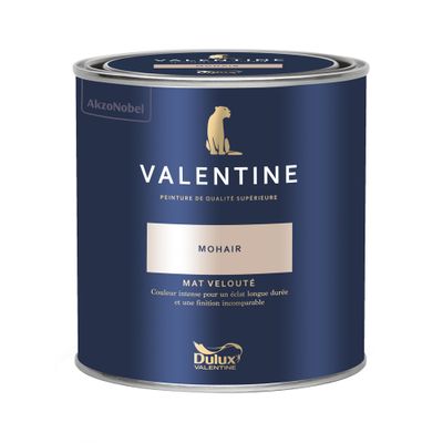 Peinture Valentine Mat Velouté Mohair 0,5 L - DULUX VALENTINE