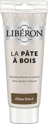 Pâte à bois chêne foncé tube 250 g - LIBERON