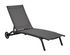 Bain de soleil lit aluminium Celio grey/gris PROLOISIRS