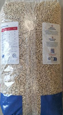 Pellet granulés bois 100 % résineux sac de 15 kg - LE FRANC PELLET