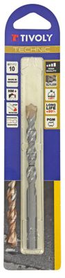 Foret à béton Technic diamètre 10mm TIVOLY