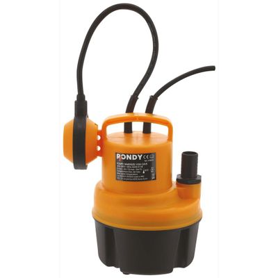 Pompe vide-cave eaux claires 250W IPX8, débit 5m³/h - RONDY