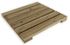 Dalle pin rainurée traitée autoclave vert - 44 x 500 x 500 mm - HENRY TIMBER