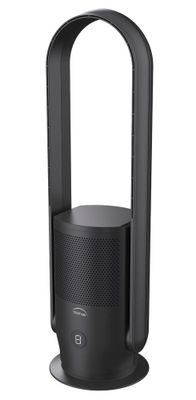 Ventilateur purificateur d'air sans pale noir 81 cm 35 W - DOMAIR