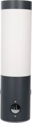 Applique extérieur E27 détecteur de mouvements Arles 2 anthracite IP44 40W - ARLUX