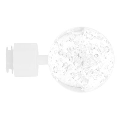 Embout déco boule en métal diam 28 mm Finition Blanc mat - MOBOIS