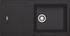 Evier de cuisine fragranit noir onyx 97x50 cm 1 bac 1 egouttoir Bali - FRANKE