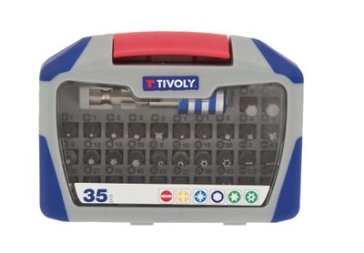 Coffret de 35 embouts pour visseuse Tivoly