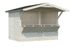 Kiosque/Stand en bois Stella avec comptoirs pliants - 8,3 m² hors-tout - PALMAKO