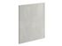 Joue de finition pour meuble bas de cuisine Glossy metallo 01 brillant 70 x 57 cm OFITRES