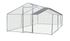 Enclos grillagé en acier pour poules 18 m² + bâche de toit polyester, Livraison à domicile incluse - HABRITA