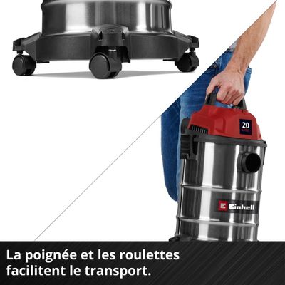 Aspirateur eau et poussière 20 L TC-VC 2045S - EINHELL