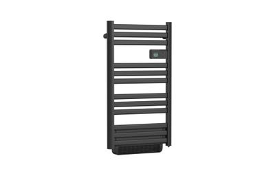 Sèche-serviette à inertie fluide COSMO 500+1000W noir - HOM'Y
