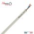 Câble électrique H05VV-F 2 x 1,5 mm² souple intérieur 10 m blanc - NEXANS