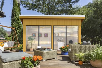 Studio bois Bois Naturel  Annabel 13,4m2 Livraison à domicile incluse