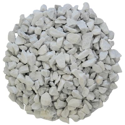 Gravillons décoratifs quartz blanc 6/10 bigbag 350 kg PRADIER