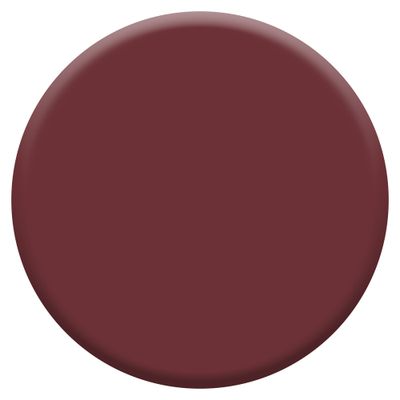 Peinture crème de couleur Rouge Bordeaux velours 0,5L - DULUX VALENTINE
