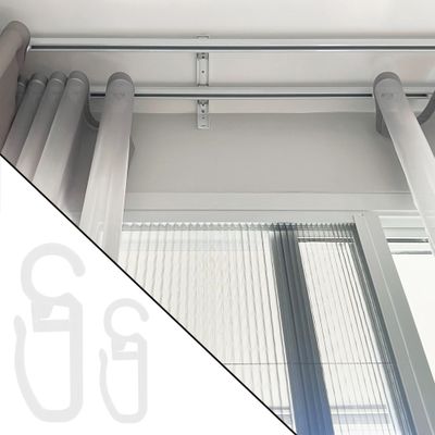 Agrafe double en PVC par 10 - MOBOIS