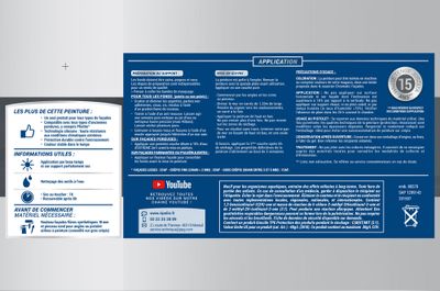 Peinture Façade-Mat-2,5 L-Blanc - RIPOLIN