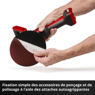 Polisseuse pour carrosserie sans fil CE-CP 18/180 Li E - Solo EINHELL