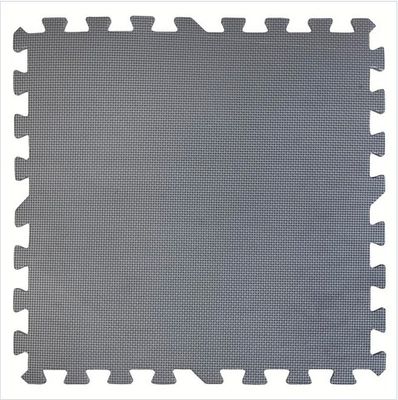 Dalles protection sol piscine hors-sol grises 9 pièces ép 8 mm 50 x 50 cm paquet de 2,25 m² GRE