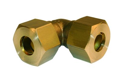 Coude bicone égal pour tube de cuivre diamètre 14 mm
