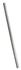 Tubulure acier pas de 10 longueur 250 mm TIBELEC