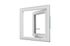 Fenêtre PVC 1 vantail hauteur 45 x largeur 40 cm tirant gauche