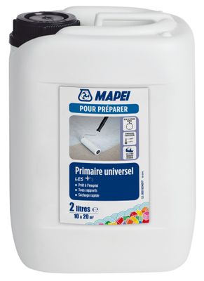 Primaire d'adhérence universel intérieur extérieur pour colles et ragréages 2 L MAPEI