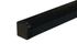 Profil coin extérieur PVC gris anthracite 1159 pour planche de rive - longueur 300 mm - DECEUNINCK