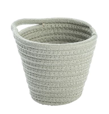 Corbeille salle de bain SORIA tissu vert WENKO
