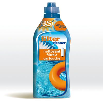 Nettoyant filtre piscine liquide bidon 1 litre BSI