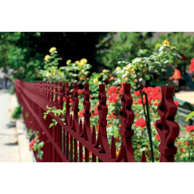 Peinture fer antirouille rouge basque RAL 3004 brillant 2 L - JULIEN