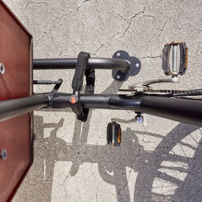 Arceau antivol vélo cargo gris anthracite MOTTEZ