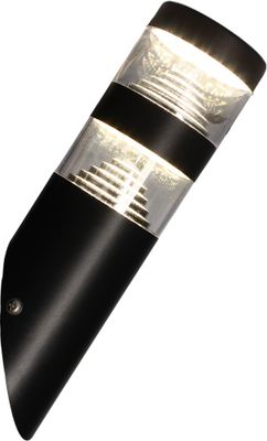 Applique extérieur LED Castellane anthracite IP44 1000 lumens blanc chaud - ARLUX