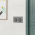 Plaque de finition 2 postes Odace 2025 gris basalte - SCHNEIDER ELECTRIC