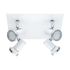 Plafonnier salle de bain blanc GU10 4 x 240 lumens IP44 EGLO