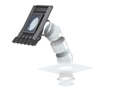 Conduit de lumière rigide - VELUX TWR 35 cm tuile réf: TWR 0K14 2010 - VELUX