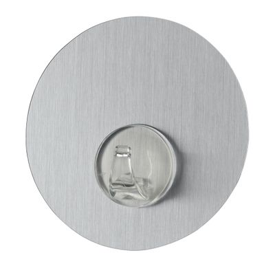 Crochet mural uno effet acier inoxydable Static-loc WENKO