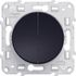 Interrupteur va-et-vient et bouton poussoir anthracite - Odace 2011 SCHNEIDER ELECTRIC