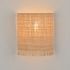 Applique murale chambre en raphia Ibiza E 14 60 W - COREP