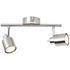 Réglette 2 spots GU10 2x10W aluminium - Andres BRILLIANT