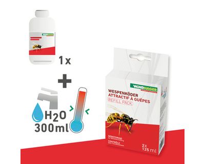Attractif guêpes 2x125 ml