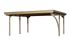 Carport double -  616 avec arc - 500 x 120 cm Livraison gratuite domicile WEKA