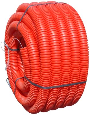 Fourreau polyéthylène rouge diamètre 40 x L.25m EDF