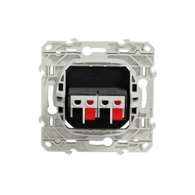 Prise haut-parleurs anthracite - Odace SCHNEIDER ELECTRIC