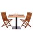 Pied de table central carré 71 cm MOTTEZ